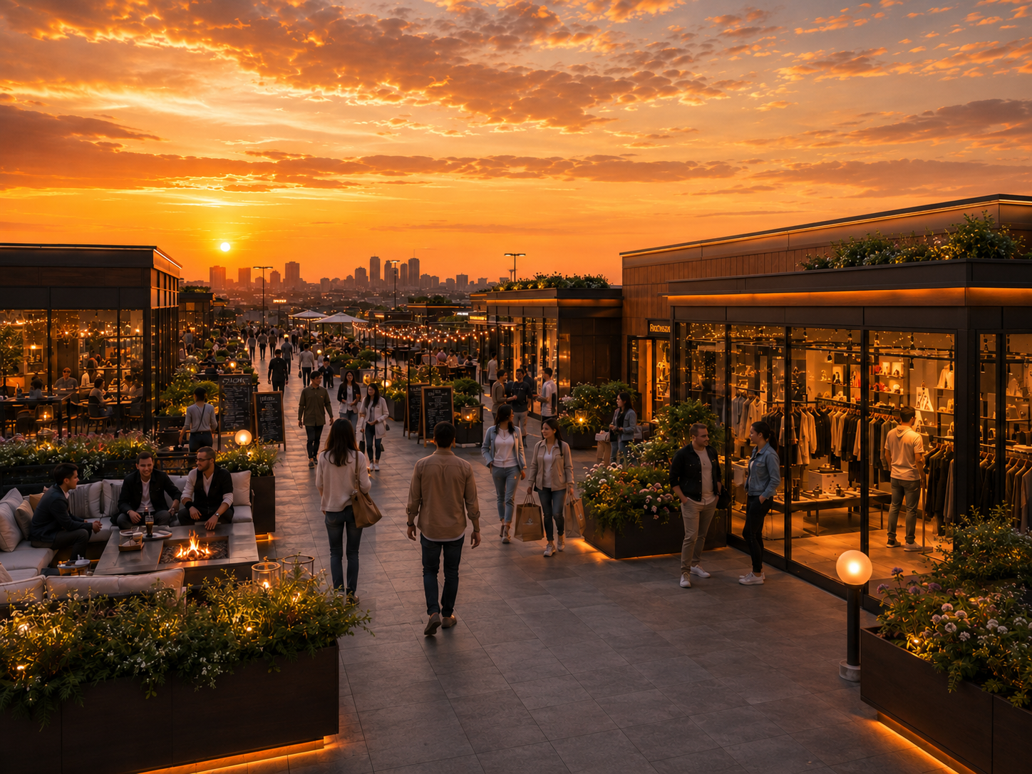 Curated destination after transformation